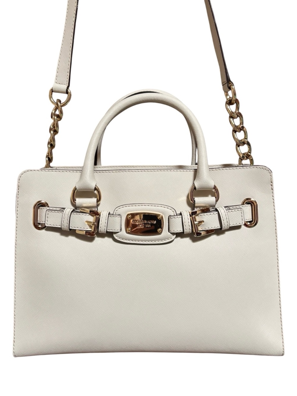 Michael Kors Hamilton satchel Satchel with Gold Hardware